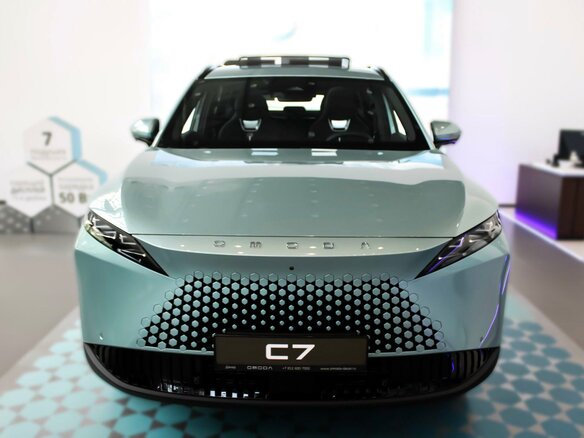 2026 Omoda C7, зелёный - вид 34