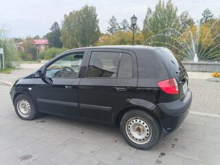 2007 Hyundai Getz I Рестайлинг, чёрный, 500000 рублей, вид 3