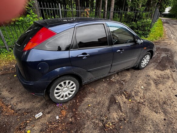 2004 Ford Focus I Рестайлинг, синий, 250000 рублей - вид 4