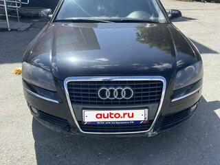 2007 Audi A8 Long II (D3) Рестайлинг, чёрный, 715000 рублей, вид 1