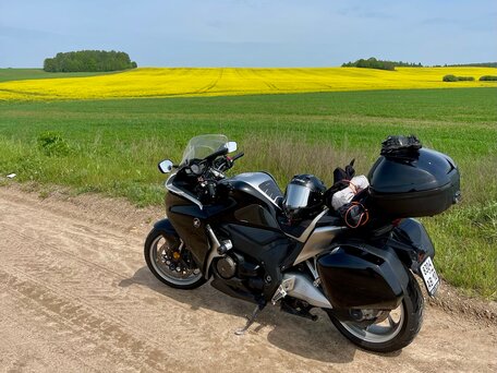 2012 Honda VFR 1200, чёрный, 750000 рублей, вид 4
