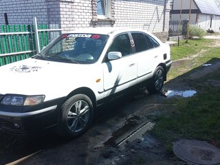 1999 Mazda 626 V (GF), белый, 200000 рублей, вид 2