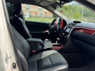 2012 Toyota Camry US Market VII (XV50), белый, 1450000 рублей, вид 3