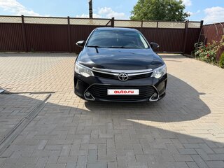 2016 Toyota Camry VII (XV50) Рестайлинг, чёрный, 2200000 рублей, вид 1