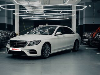 2019 Mercedes-Benz S-Класс 450 VI (W222, C217) Рестайлинг, белый, 6900000 рублей, вид 1