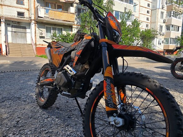 2025 Regulmoto Athlete Pro, оранжевый, 140000 рублей - вид 3