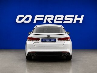 2017 Kia Optima IV, белый, 1869444 рублей, вид 4