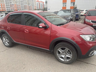 2019 Renault Logan II Рестайлинг, красный, 1100000 рублей, вид 4