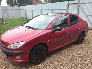 2007 Peugeot 206, красный, 255000 рублей, вид 1
