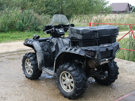 2014 Polaris Sportsman 850, чёрный, 400000 рублей, вид 1