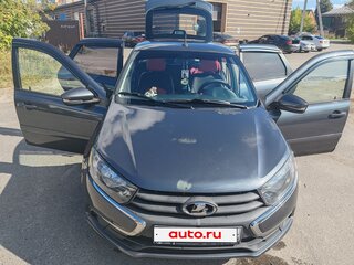 2018 Lada (ВАЗ) Granta I, серебристый, 570000 рублей, вид 3