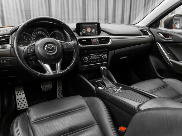 2016 Mazda 6 III (GJ) Рестайлинг, красный, 1740000 рублей - вид 8