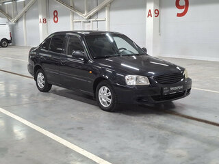 2010 Hyundai Accent ТагАЗ II, чёрный, 470000 рублей, вид 3