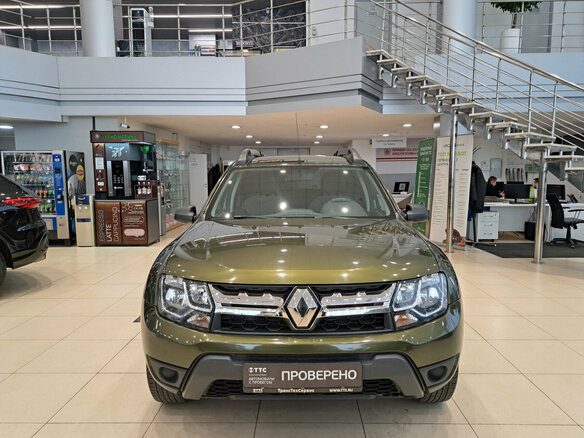 2018 Renault Duster I Рестайлинг, зелёный - вид 1