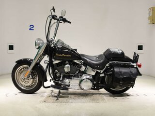 2007 Harley-Davidson Fat Boy, чёрный, 977000 рублей, вид 1