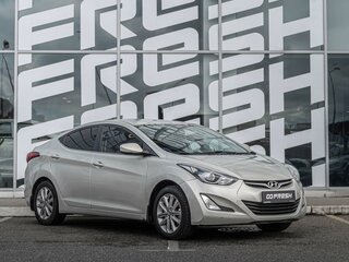 2015 Hyundai Elantra V (MD) Рестайлинг, серый, 1120000 рублей, вид 1