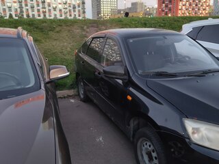 2014 Lada (ВАЗ) Granta I, чёрный, 270000 рублей, вид 3