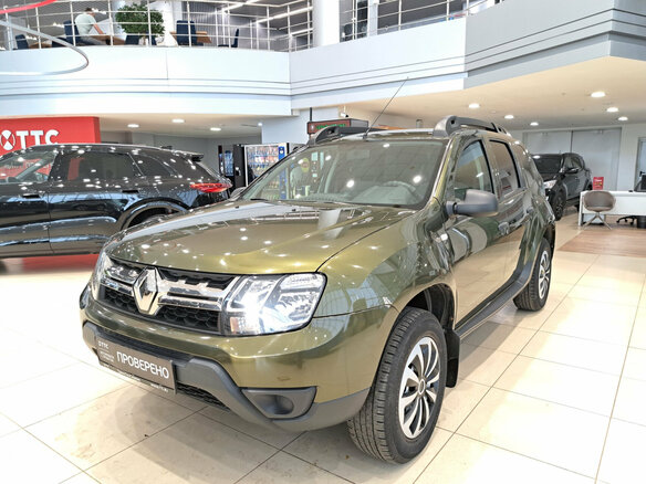 2018 Renault Duster I Рестайлинг, зелёный