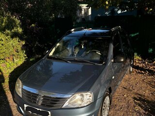 2012 Renault Logan I Рестайлинг, синий, 395000 рублей, вид 1