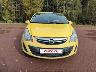 2011 Opel Corsa D Рестайлинг I, жёлтый, 350000 рублей, вид 2