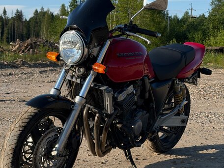 1993 Honda CB 400 Super Four, красный, 250000 рублей, вид 5