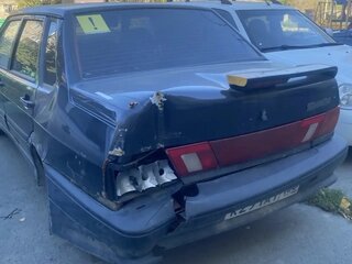 2008 Lada (ВАЗ) 2115, чёрный, 65000 рублей, вид 3
