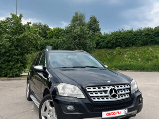 2009 Mercedes-Benz M-Класс 320 II (W164) Рестайлинг, чёрный, 1750000 рублей, вид 2