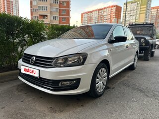 2019 Volkswagen Polo V Рестайлинг, белый, 795000 рублей, вид 1
