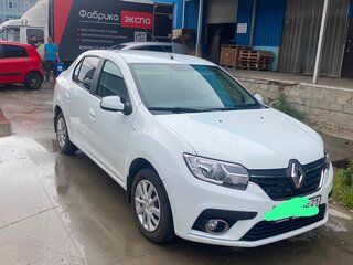 2020 Renault Logan II Рестайлинг, белый, 680000 рублей, вид 3