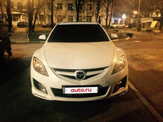 2008 Mazda 6 II (GH), белый, 1100000 рублей, вид 2