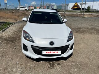 2012 Mazda 3 II (BL) Рестайлинг, белый, 810000 рублей, вид 1