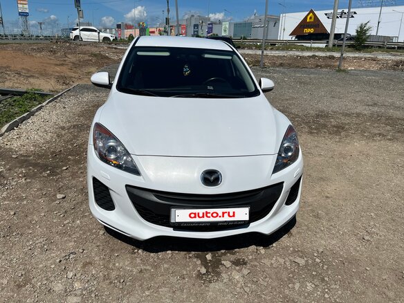 2012 Mazda 3 II (BL) Рестайлинг, белый, 810000 рублей