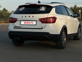 2019 Lada (ВАЗ) Vesta SW Cross I, белый, 1050000 рублей, вид 4