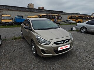 2012 Hyundai Solaris I, бежевый, 810000 рублей, вид 1
