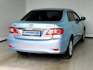 2010 Toyota Corolla X (E140, E150) Рестайлинг, голубой, 950000 рублей, вид 4