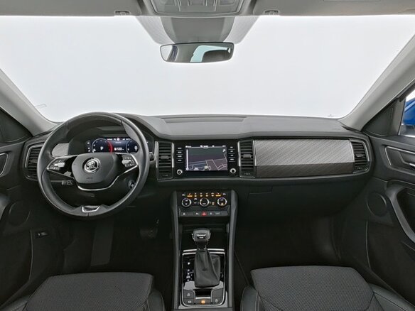 2022 Skoda Kodiaq I Рестайлинг, синий, 3200000 рублей - вид 12