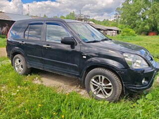 2006 Honda CR-V II Рестайлинг, чёрный, 950000 рублей, вид 2