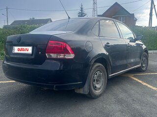 2011 Volkswagen Polo V, чёрный, 460000 рублей, вид 4