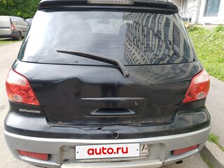 2007 Mitsubishi Outlander I, чёрный, 250000 рублей, вид 3