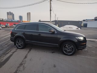 2014 Audi Q7 I (4L) Рестайлинг, серый, 1999000 рублей, вид 4