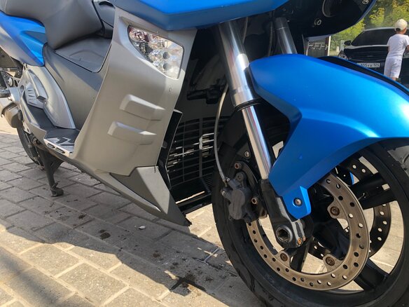 2013 BMW C 600 Sport, голубой, 400000 рублей - вид 6