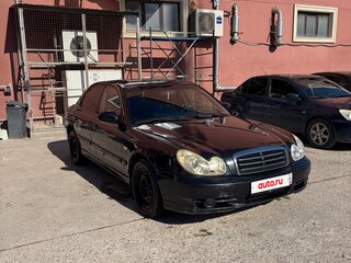 2010 Hyundai Sonata ТагАЗ IV (EF) Рестайлинг, чёрный, 420000 рублей, вид 2