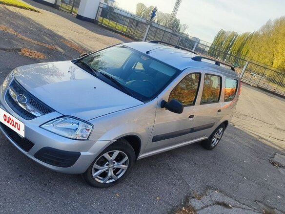 2018 Lada (ВАЗ) Largus I, серебристый, 745000 рублей - вид 1