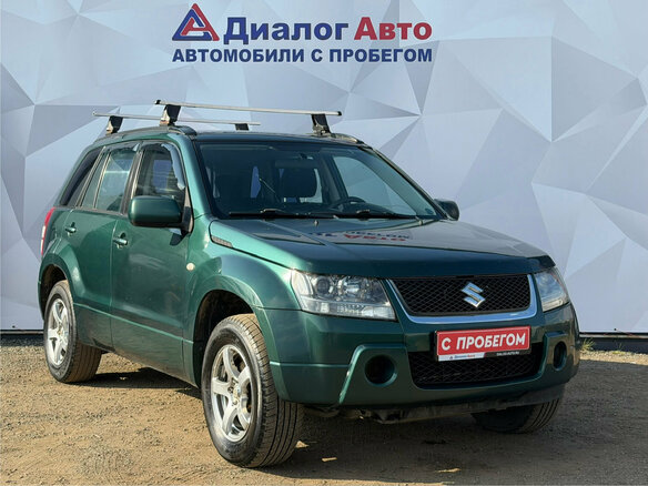2007 Suzuki Grand Vitara II, зелёный, 660000 рублей - вид 1