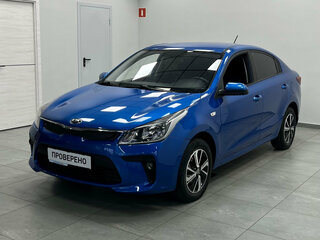 2018 Kia Rio IV, синий, 1150000 рублей, вид 1