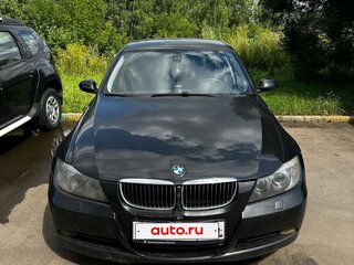 2006 BMW 3 серии 320i V (E90/E91/E92/E93), чёрный, 650000 рублей, вид 2