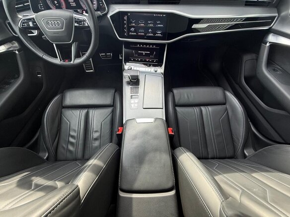 2023 Audi A7 40 TDI II (4K), синий - вид 12
