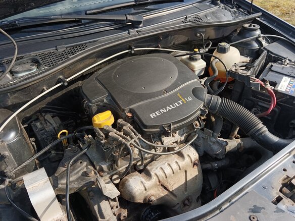 2008 Renault Logan I, серый - вид 11