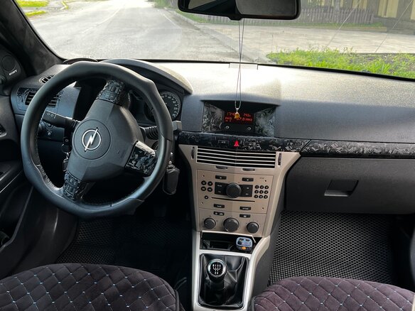 2008 Opel Astra H Рестайлинг, синий, 675000 рублей - вид 10