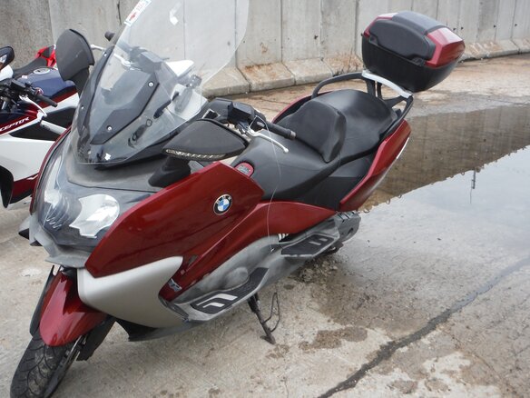 2013 BMW C 650 GT, пурпурный, 555000 рублей - вид 9